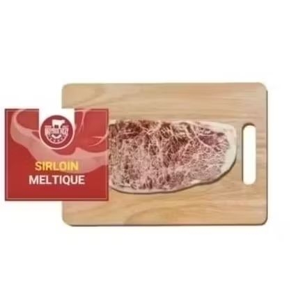 

Daging Sapi Sirloin Meltique, Frozen & Halal (1 Kg)