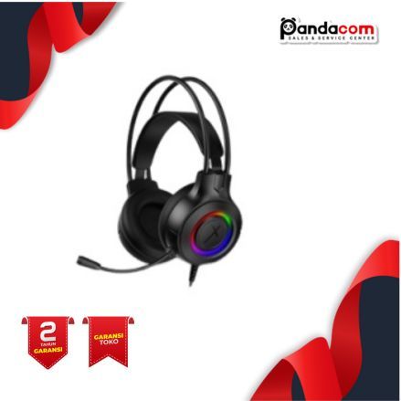 HEADSET GAMING JETE GA7 SERIES LED RGB - Garansi 2 Tahun