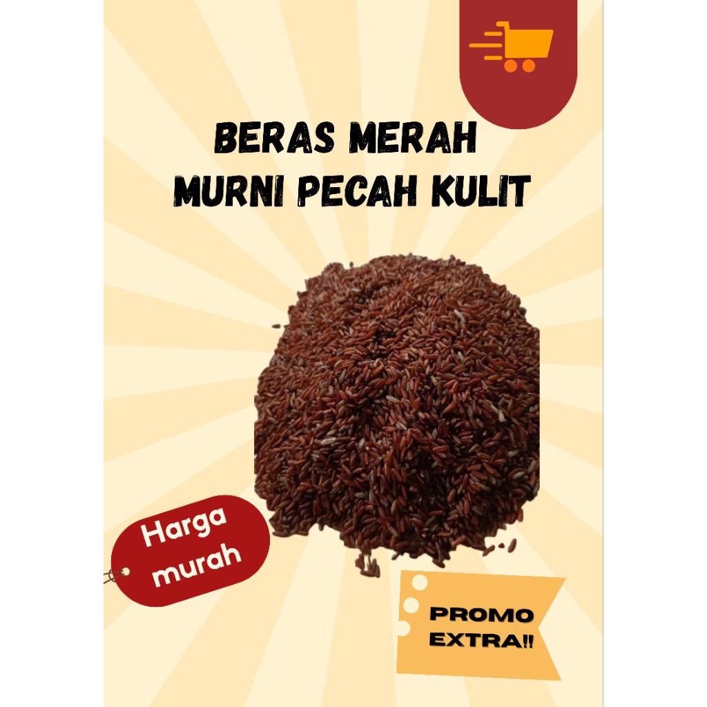 

Beras Merah Organik pecah kulit 1kg