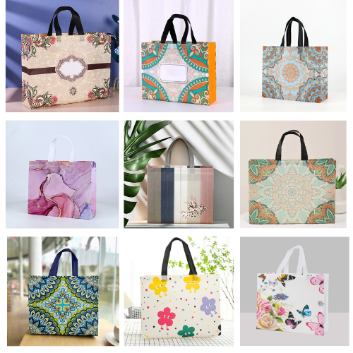 

Ukuran S Goodie bag Tas mika ulang tahun tas spunbond-Tas jinjing-Tas Belanja-Tas Souvenir premium -Tas Kado