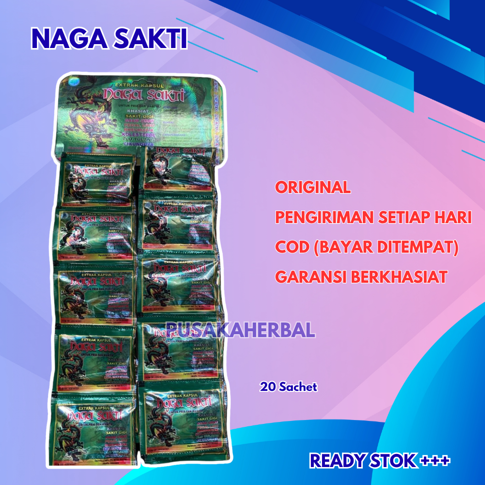 

Kapsul Naga Sakti Original Asam Urat