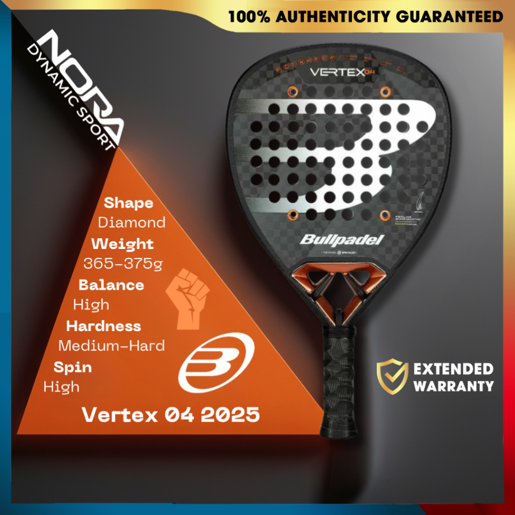 Bullpadel Vertex 04 2025 Raket Padel Nora Dynamic Sports