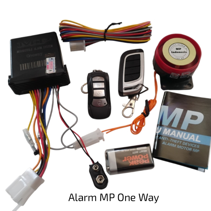 Alarm Motor MP One Way || Alarm Anti Maling MP One Way Original Terbaru Ada Jeda Injeksi