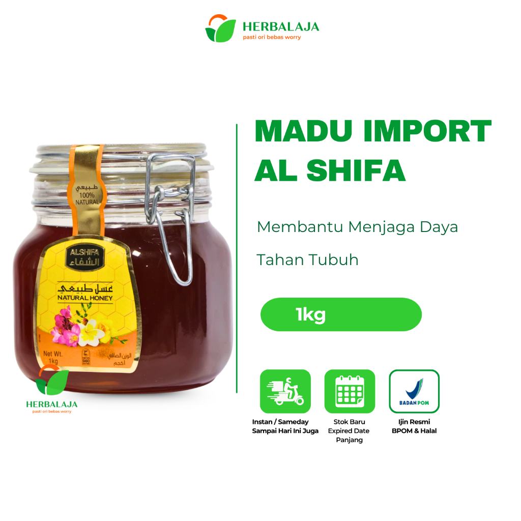 

Madu Murni Al Shifa 1kg - Madu Import Alshifa Original
