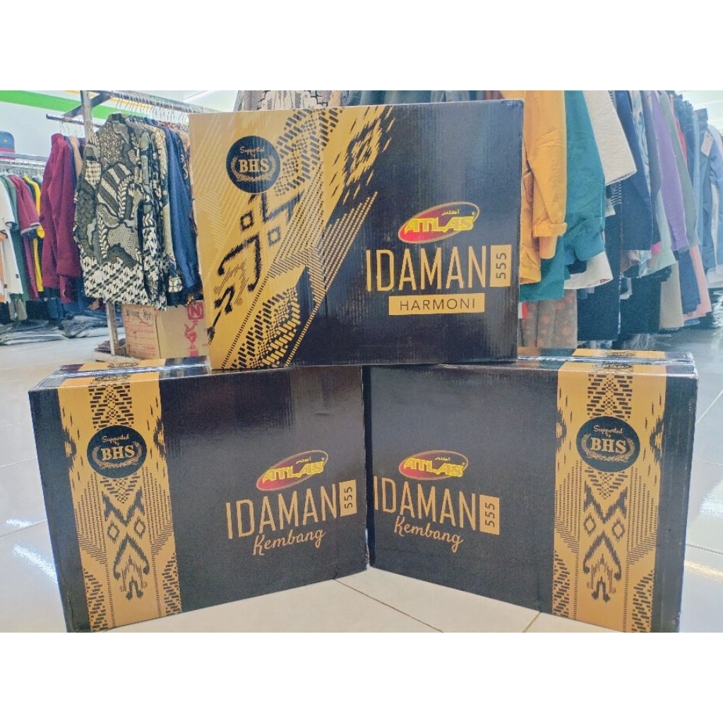 10pcs Sarung Atlas Idaman Harmoni / Kembang Original BEHAESTEX