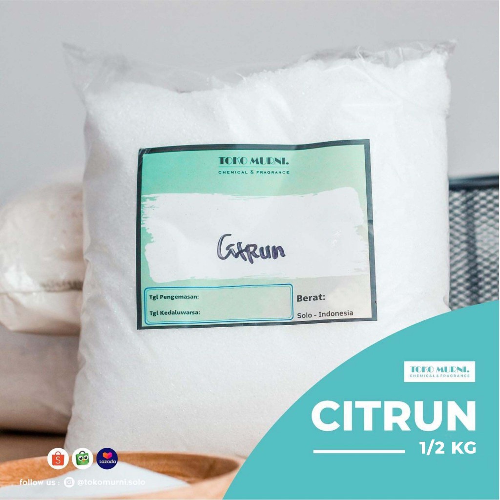 

Citrun / Citric Acid / Asam Sitrat 1/2 Kg