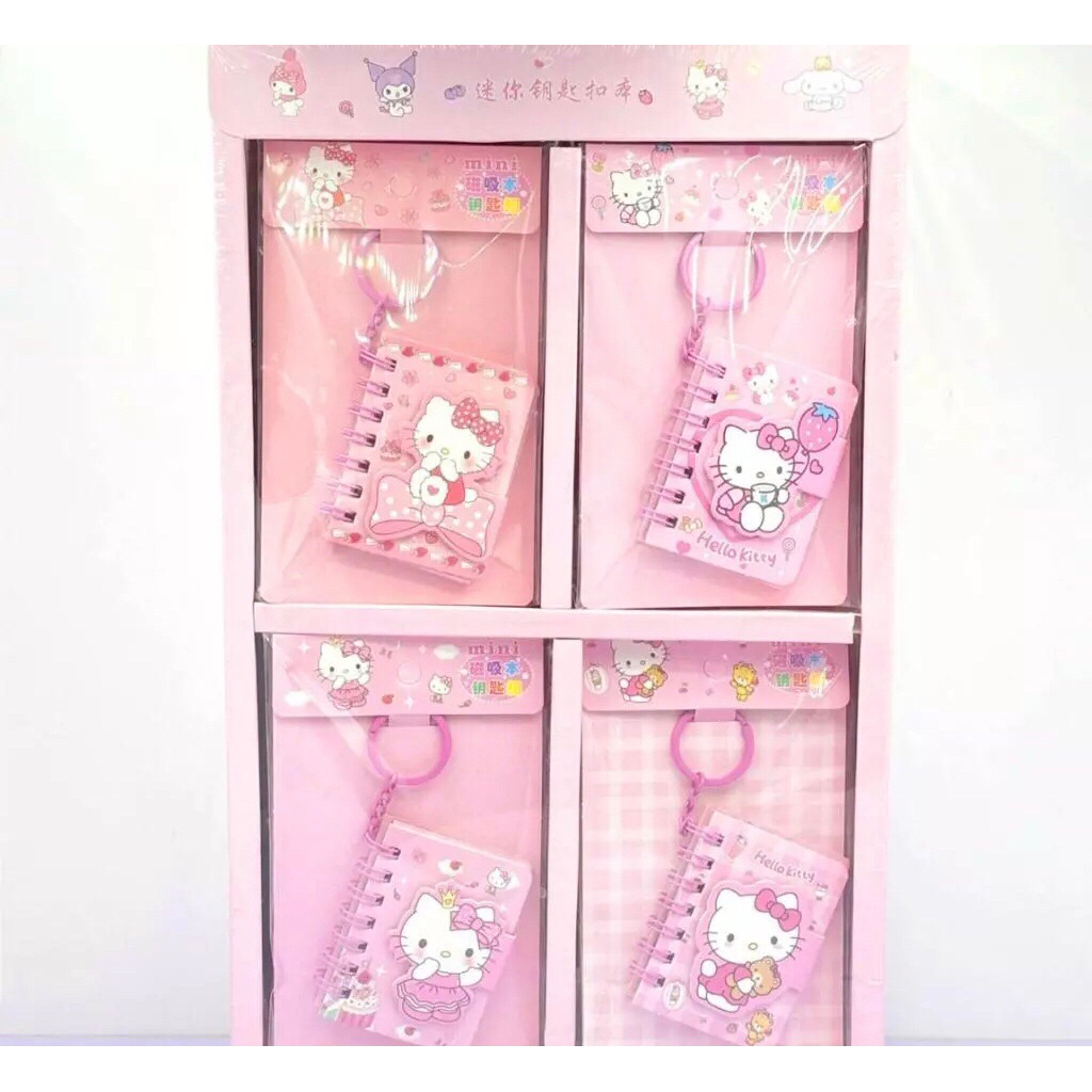 

Notebook lucu mini bisa jd ganci motif HK