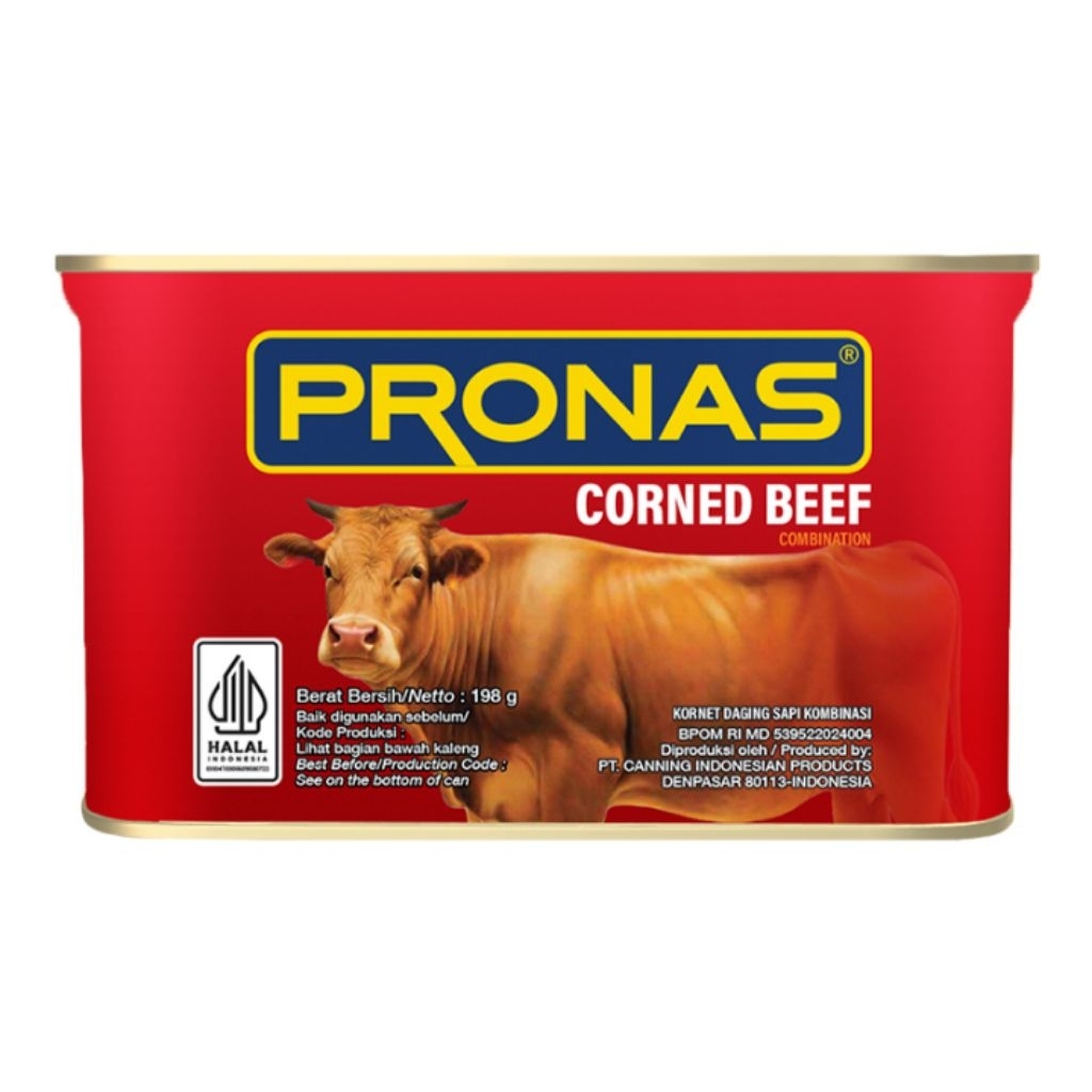 

Pronas Kornet Daging Sapi Kaleng 198g