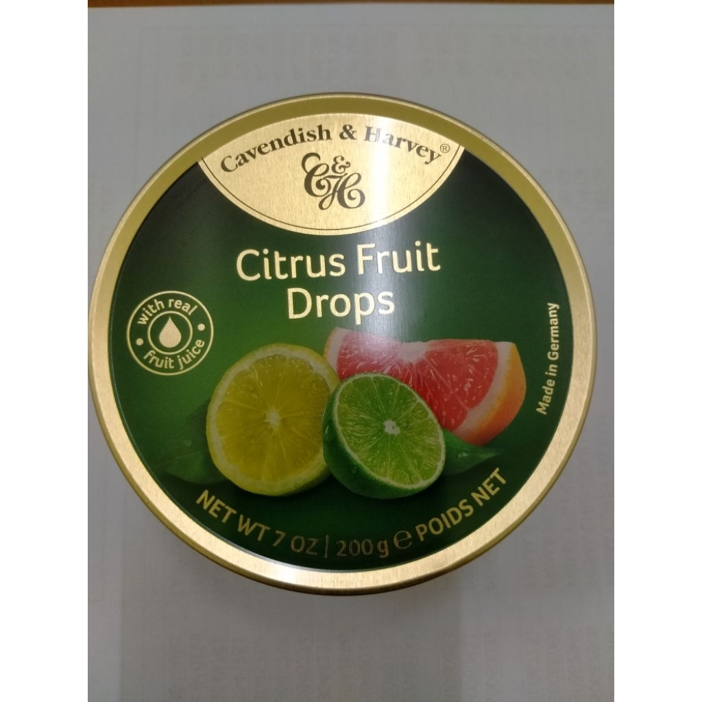 

Cavendish Citrus Drops