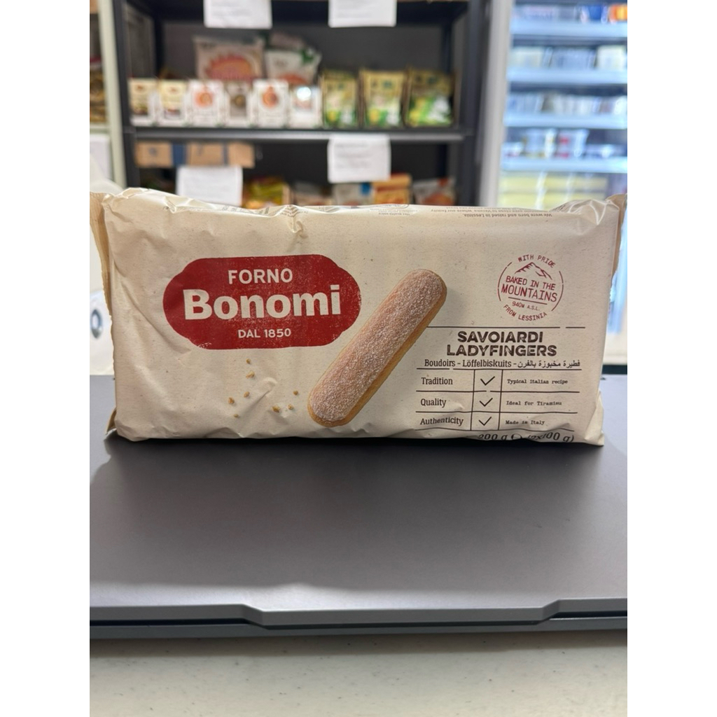 

FORNO BONOMI SAVAOIARDI LADYFINGERS (2x100gr) 200gr