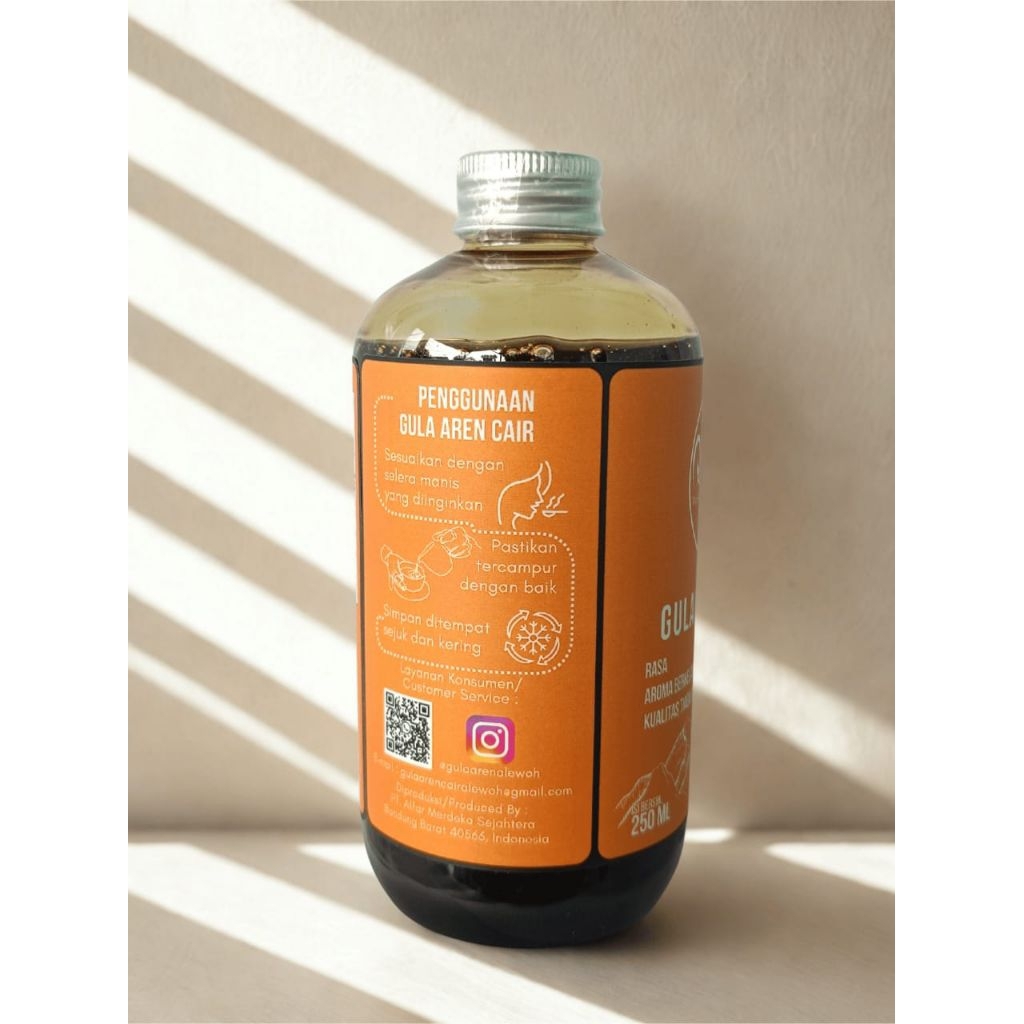 

Alewoh Gula Aren Cair 250 ml 100% Gula Aren Asli