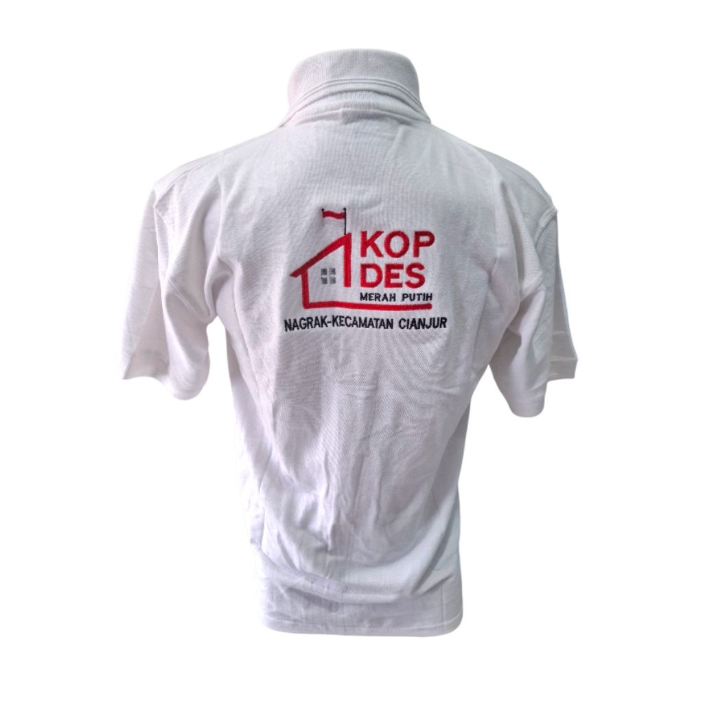 KAOS KOPERASI MERAH PUTIH. KAOS KOPDES MERAH PUTIH. KAOS KEMENTERIAN KOPERASI