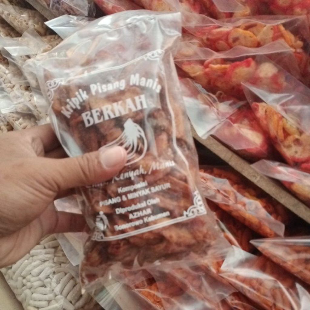 

sale kripik pisang 200gr gurih, renyah