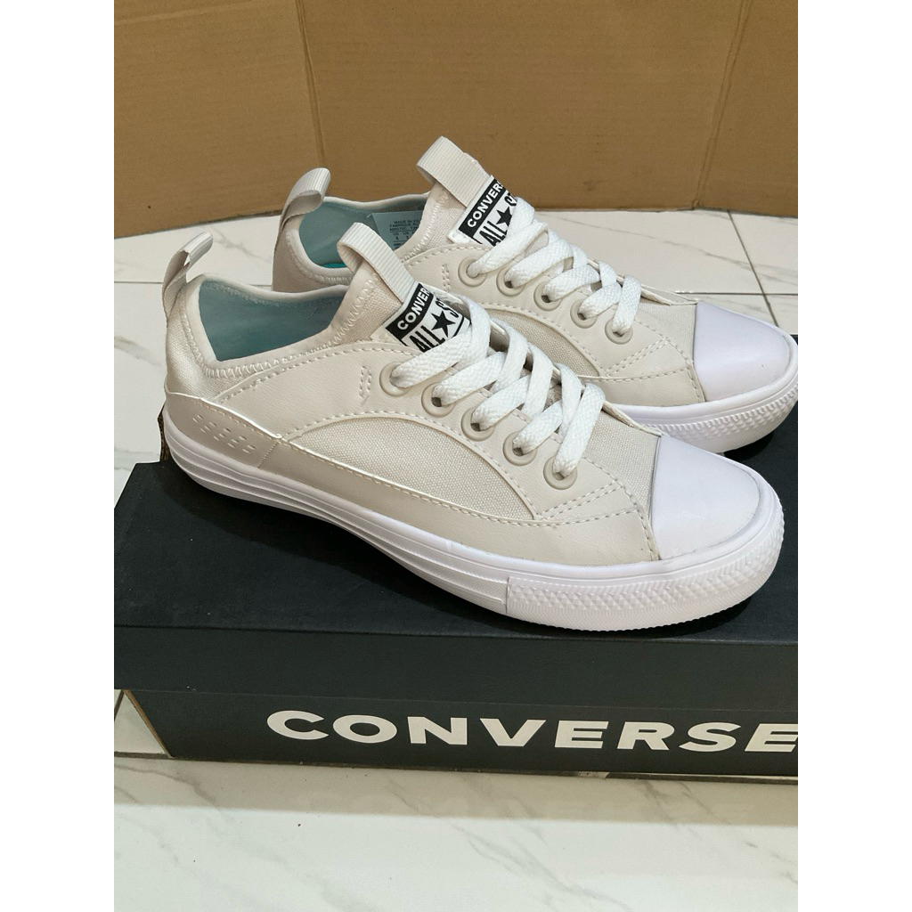 Ori Sale Sepatu Converse Ctas wave  ultra ox Beoken White