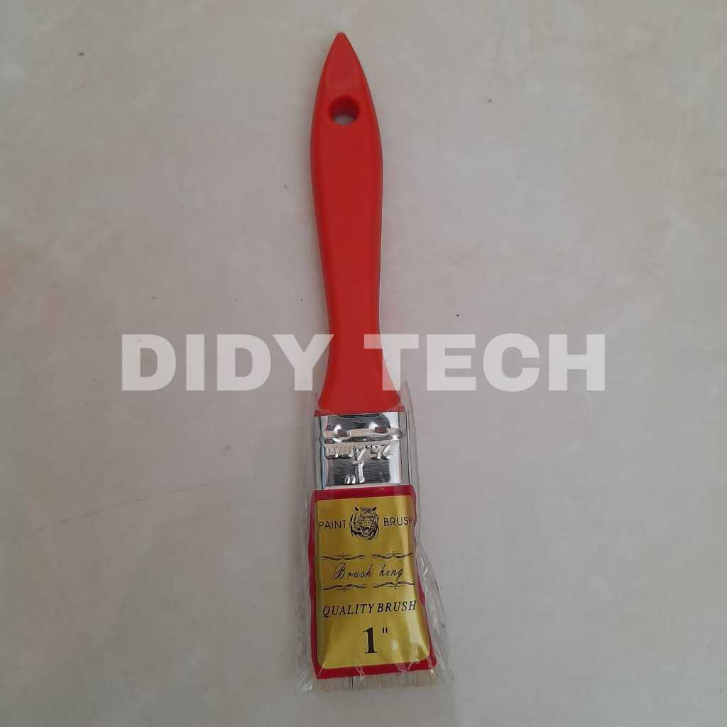 

Kuas cat merek "Brush King" berukuran 1 inci.