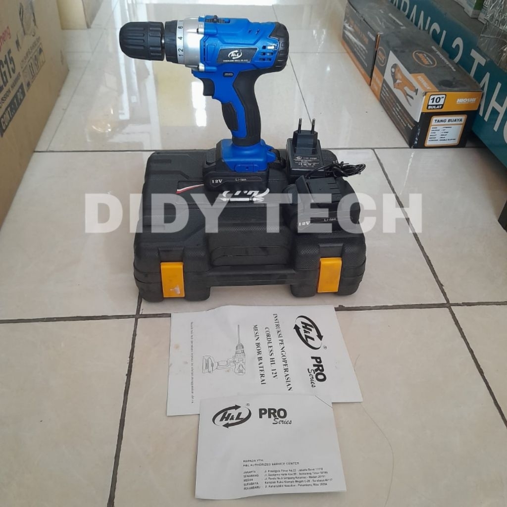 Bor Cordless H&L TYPE 812 12V