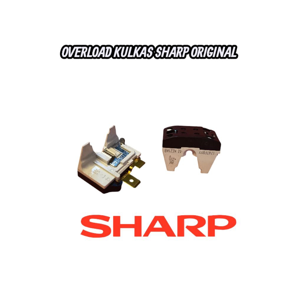 OVERLOAD KULKAS SHARP ORIGINAL