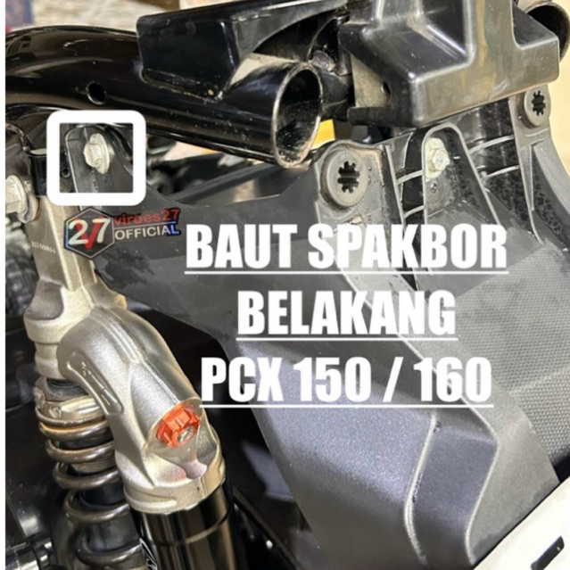 BAUT SPAKBOR BELAKANG PCX 160 / 150