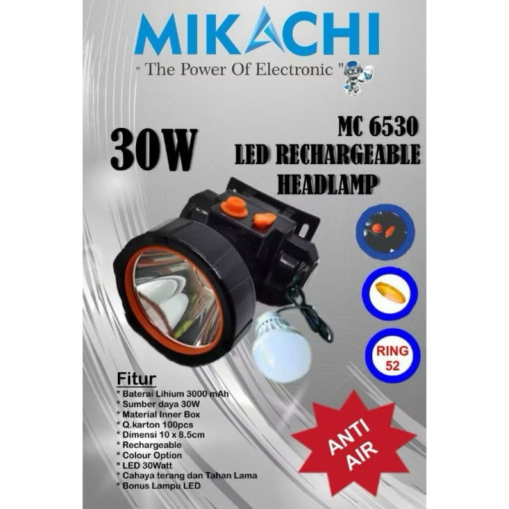 MIKACHI SENTER KEPALA 6530
