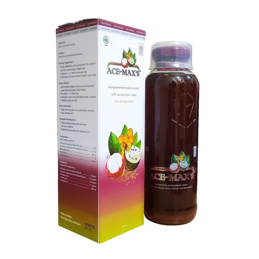 

Acemax Kulit Manggis Nature Pad 350 Gr ace max jus kulit manggis+daun sirsak