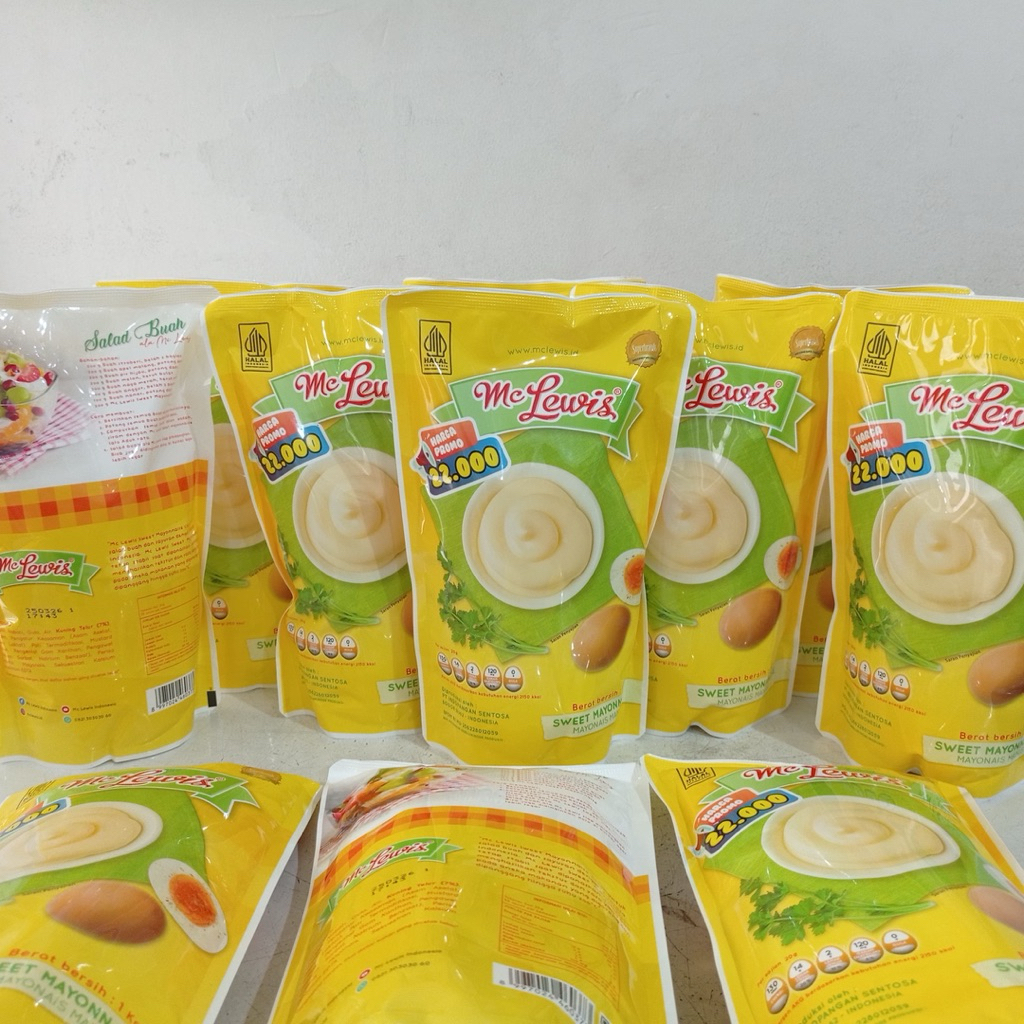 

mc lewis sweet mayonais 1 kg | mc lewis mayonais manis