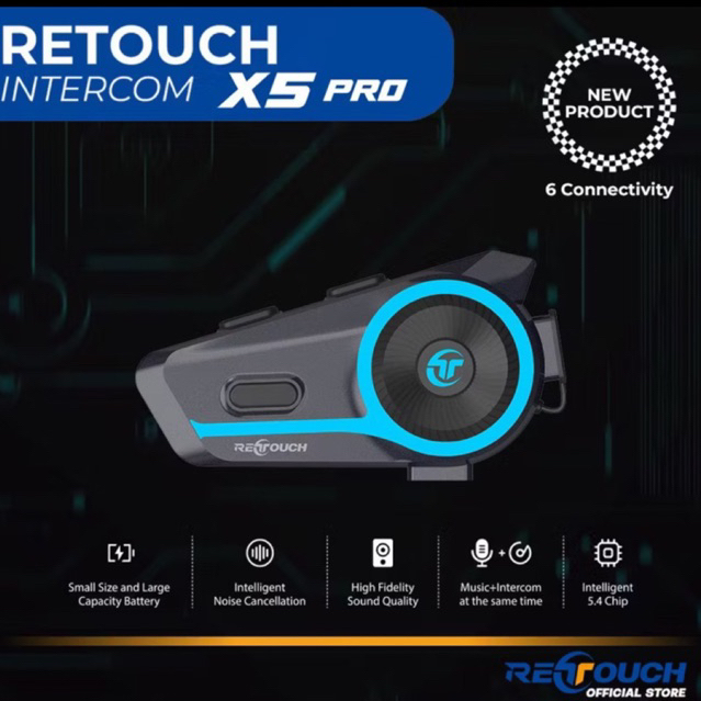 RETOUCH INTERKOM X5 PRO MESH