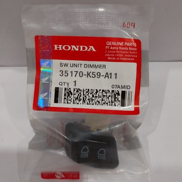 Tombol Dimmer Beat FI | 35170-K59-A11