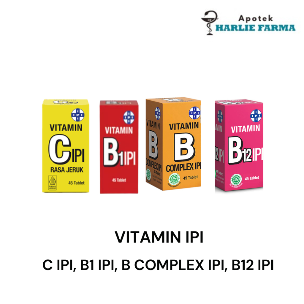VITAMIN IPI - C IPI - B1 IPI - B12 IPI - BCOMPLEX IPI