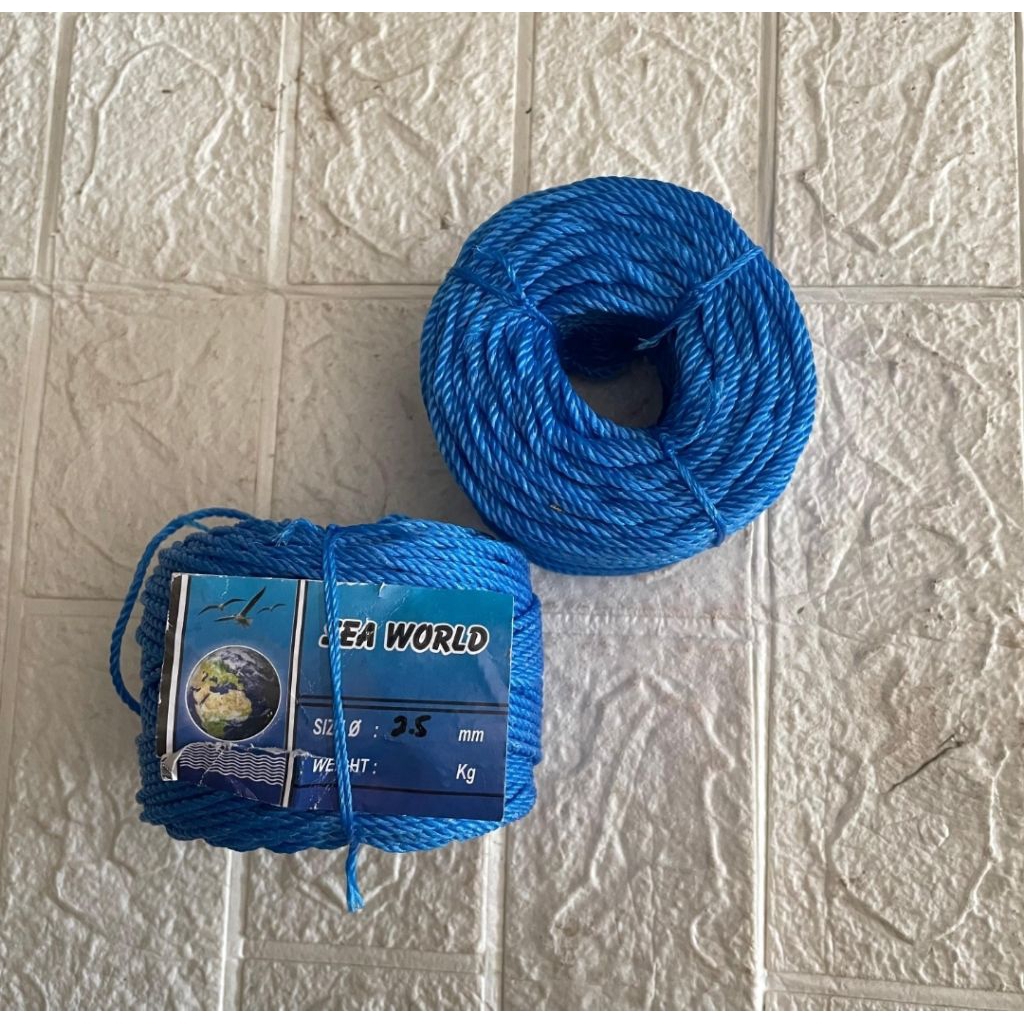 

TALI NILON 2,5MM 200G BIRU