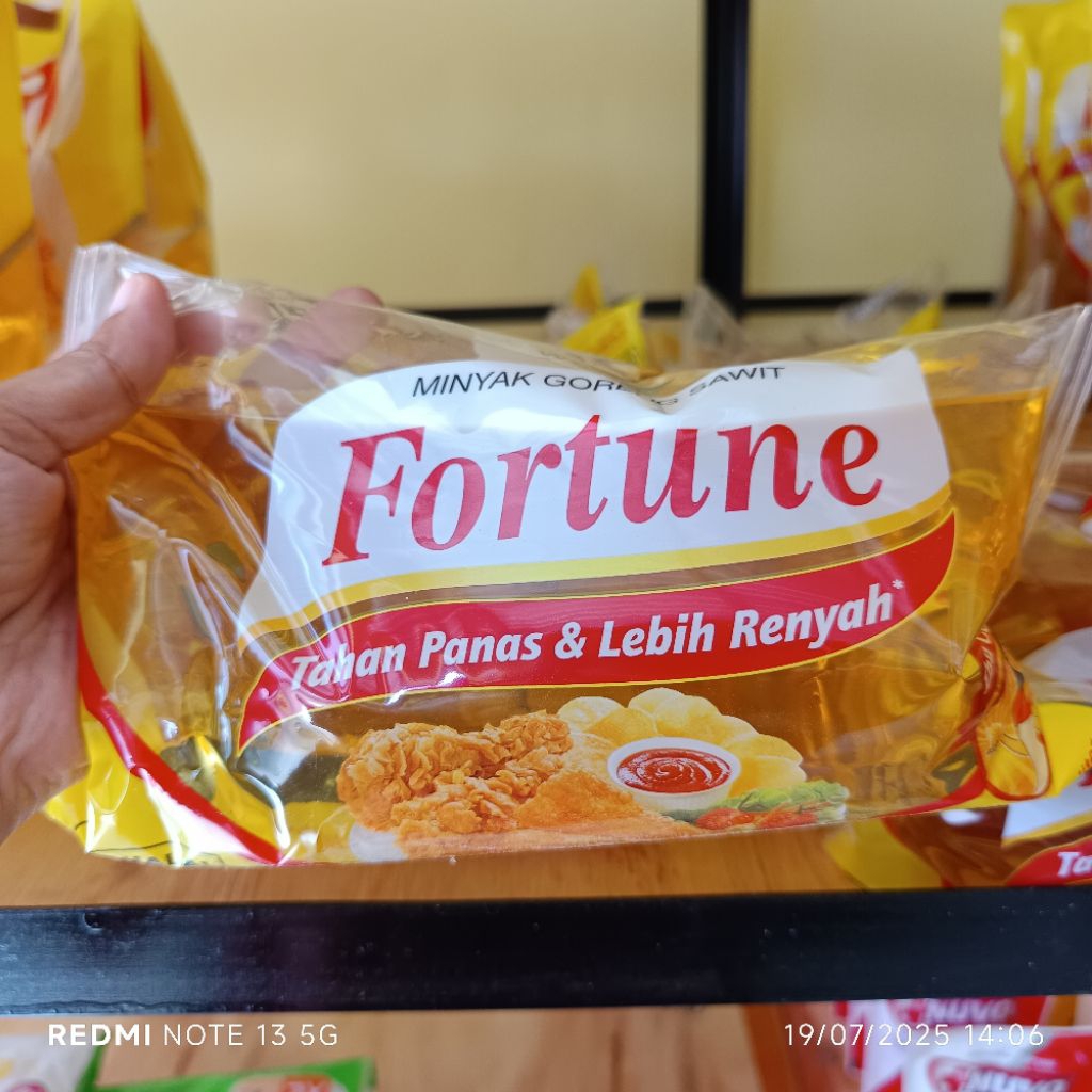 

minyak fortune bantal 1 liter