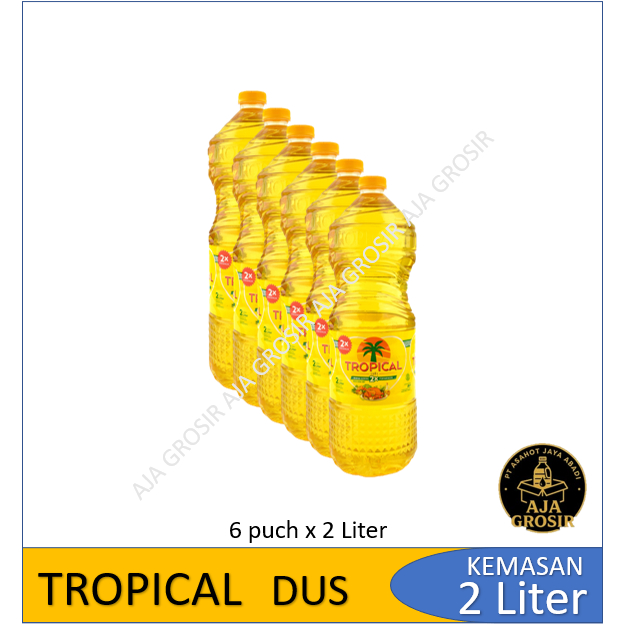 

TROPICAL Minyak Goreng 2 Liter X 6 Pcs (dUS)
