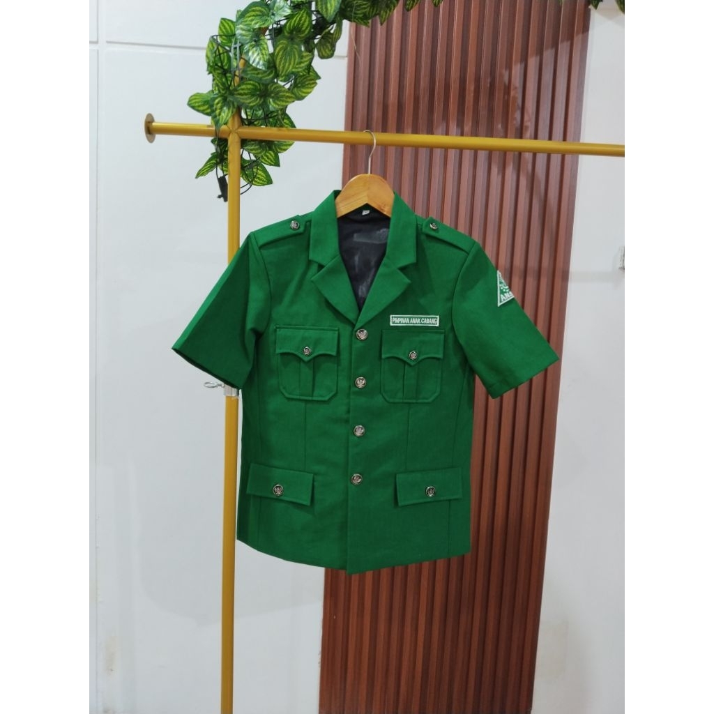 Jas ansor Almamater Lengan pendek Suekarno Avano