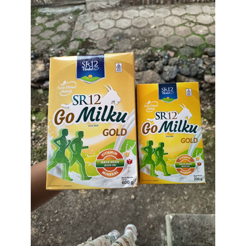 

SR12 Go Milku Gold 200 gr 600 gr