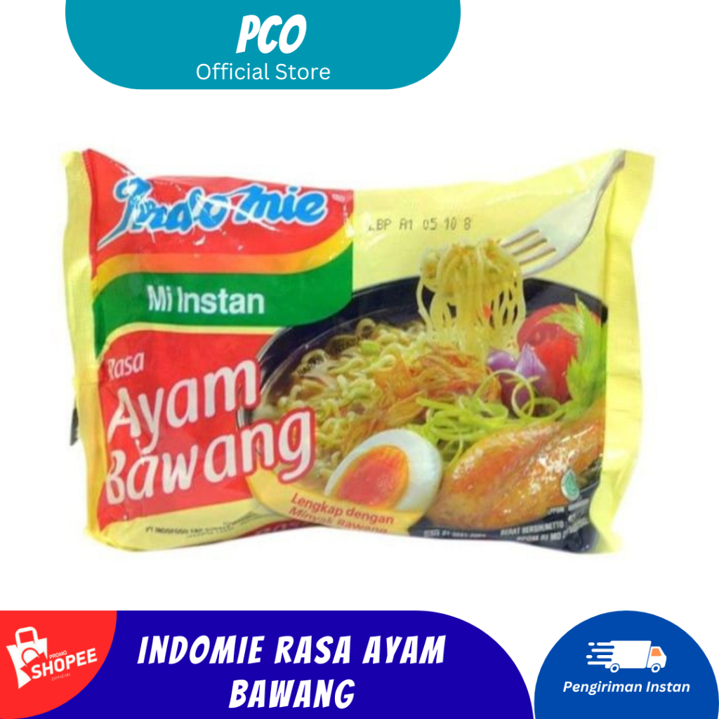 

Mie Instan Indomie Rasa Ayam Bawang 1 Pcs