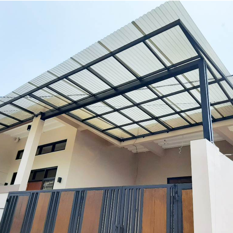 KANOPI BAJA RINGAN / HOLLOW ATAP POLYCARBONAT TRANSPARAN