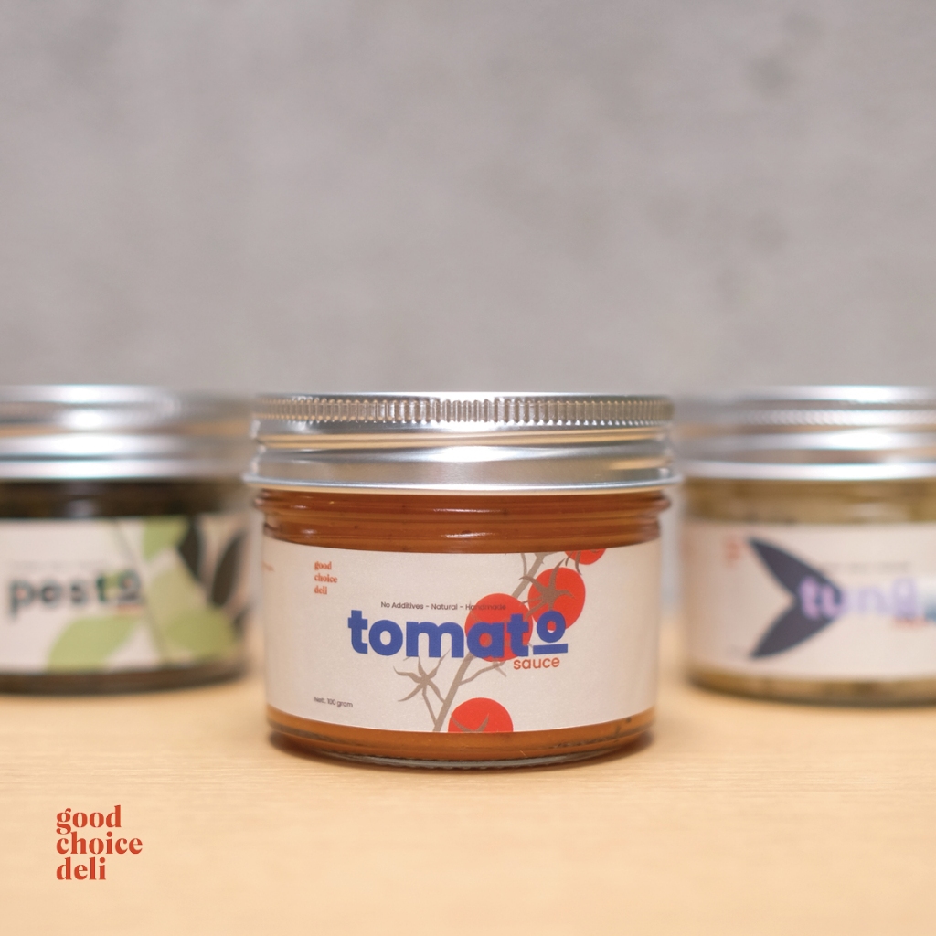 

Tomato Sauce 100gr | Bumbu Masak Pasta Saus Tomat - Good Choice Deli