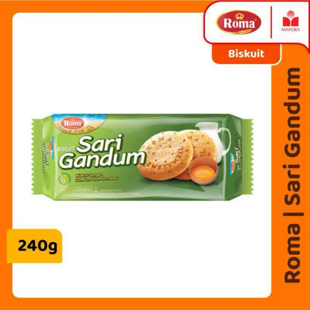 

roma sari gandum 240gr