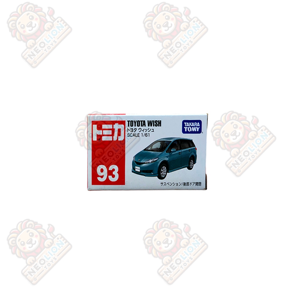 Diecast Tomica Takara Tomy Toyota Wish No. 93
