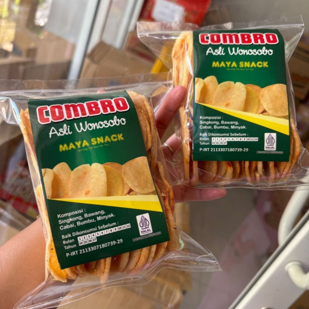 

COMBRO SINGKONG KHAS WONOSOBO KEMASAN GEMOY 200GR