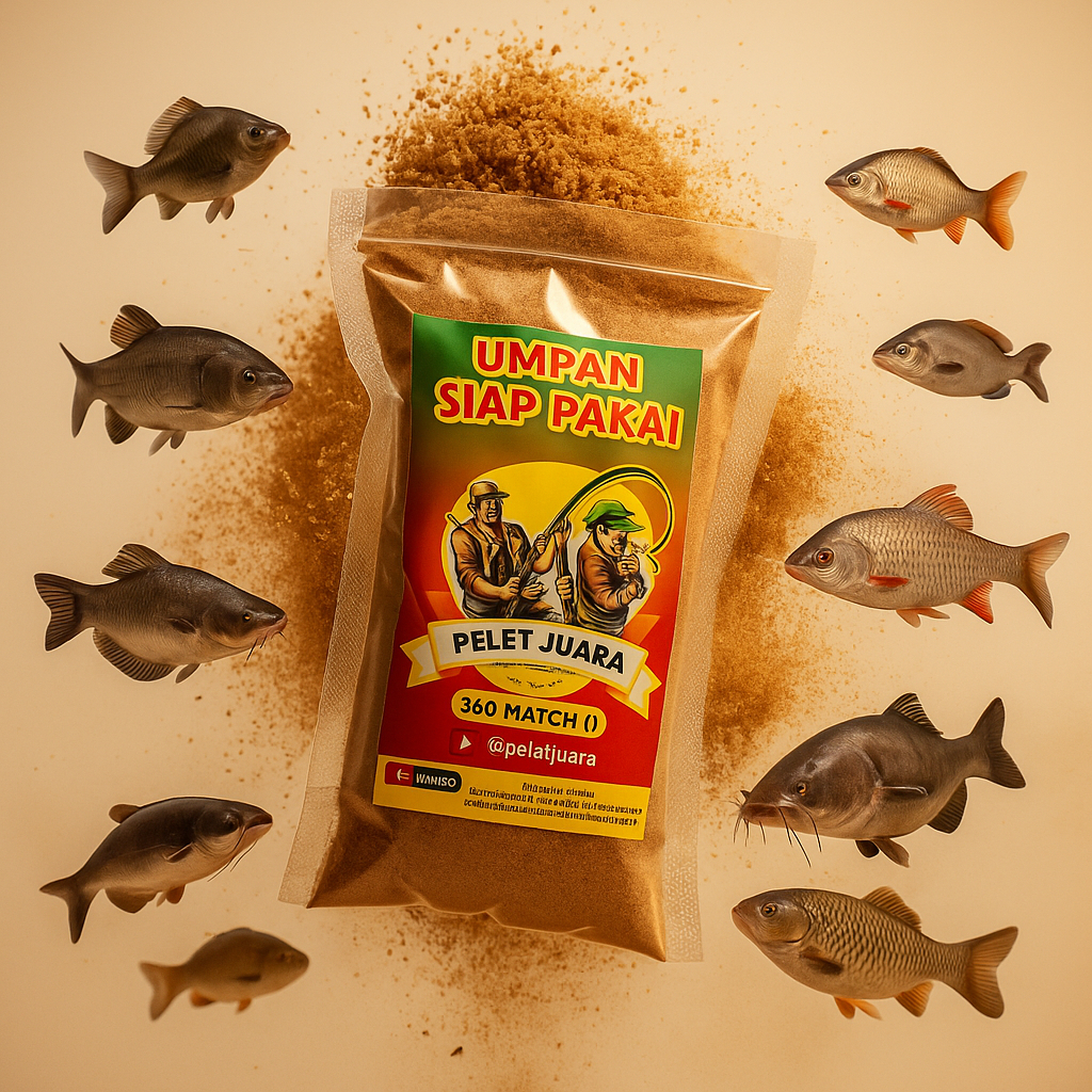 Umpan Pelet Bandul Ampuh Untuk Semua Jenis Ikan