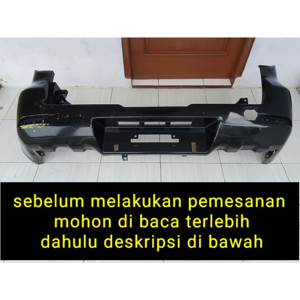 bumper bemper belakang rush Terios 2007 2008 2009 original