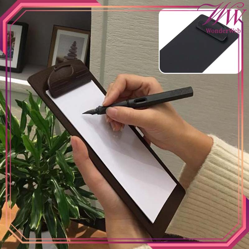 

Holder Bill Papan Nota 18*8cm Bill Holder Clipboard Cover Buku Menu Untuk Restoran Cafe Hotel