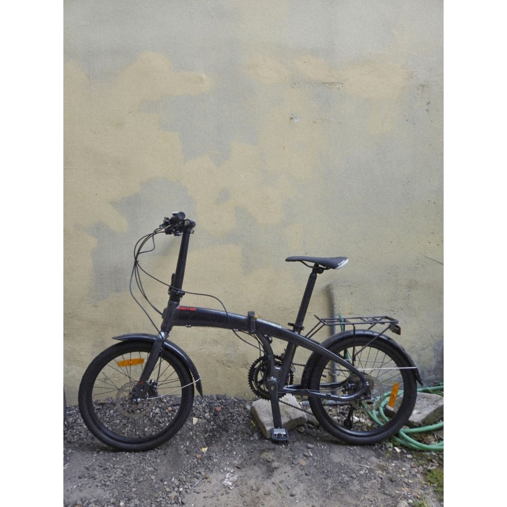 FOLDING BIKE UNITED ORION 20" VOL 1 (GR-BLCK-GRY) (KONDISI BARU)