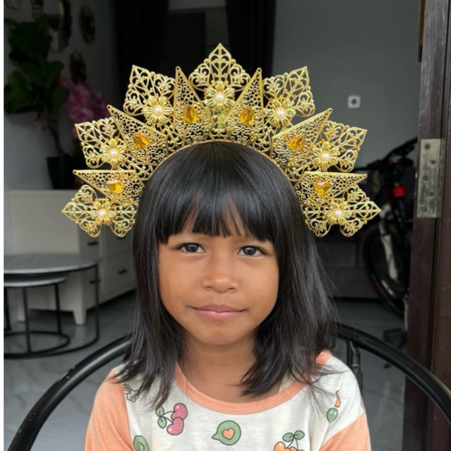 Bando sunting modifikasi | Hiasan kepala baju adat | Hiasan kepala adat / tari / karnaval