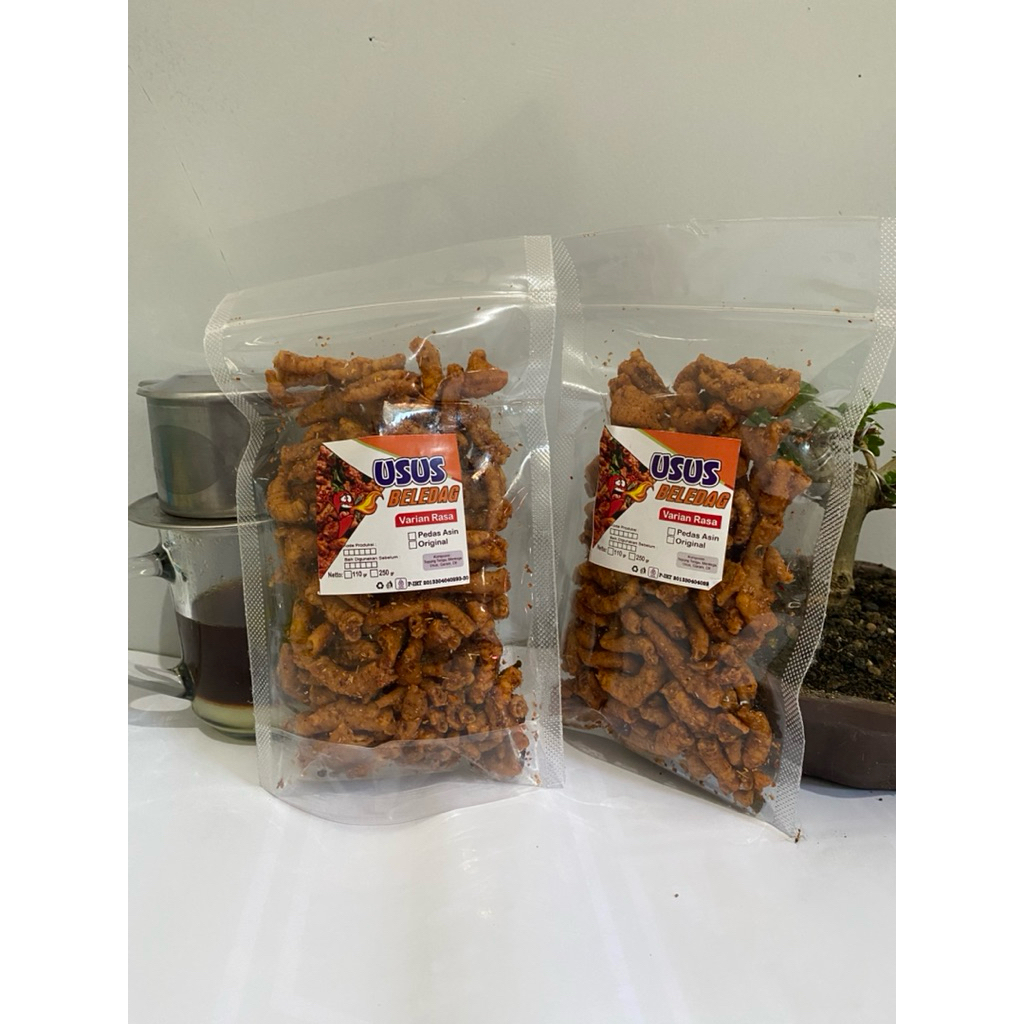 

Usus krispi / krupuk usus 125 gram / usus crispay bumbu pedas asin
