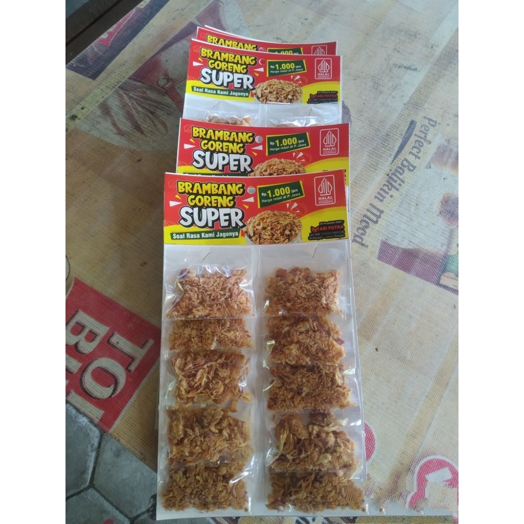 

Brambang Goreng Renteng (dari produsen langsung)
