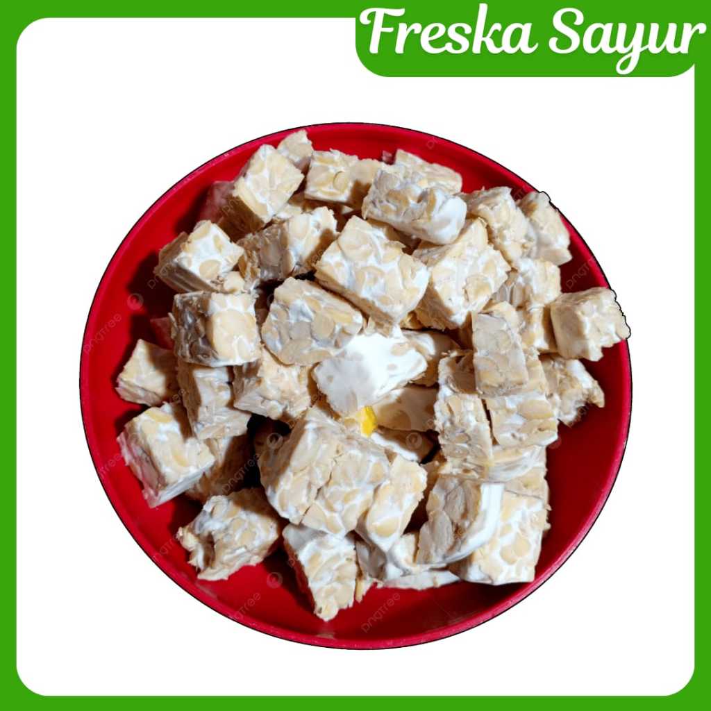 

Tempe Potong Dadu Fresh 1 Papan