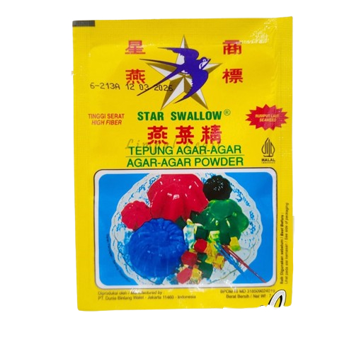 

Agar Agar Star Swallow All Varian (Hijau/Merah/Plain)- ecer