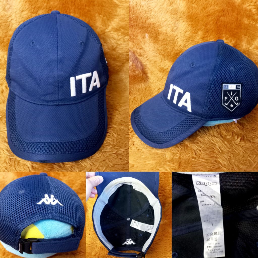 Topi Sport Branded Kappa Italia Golf