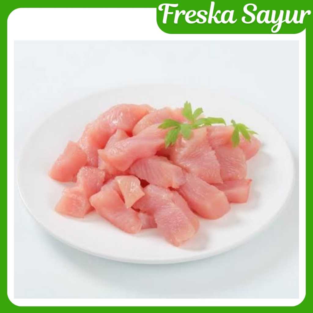 

Ayam Dada Fillet Potong Dadu Fresh 500 gr